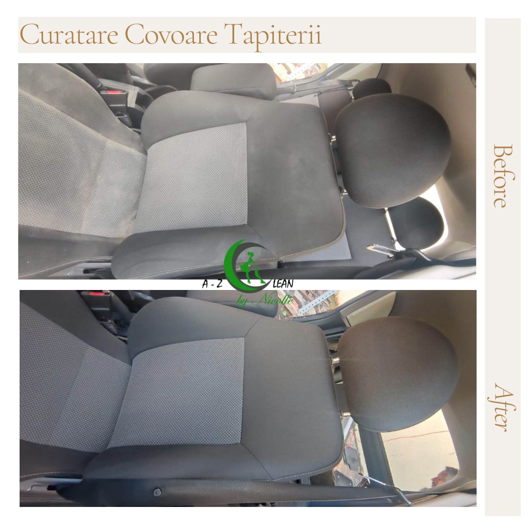 Tapițerie auto - Curățare eficientă